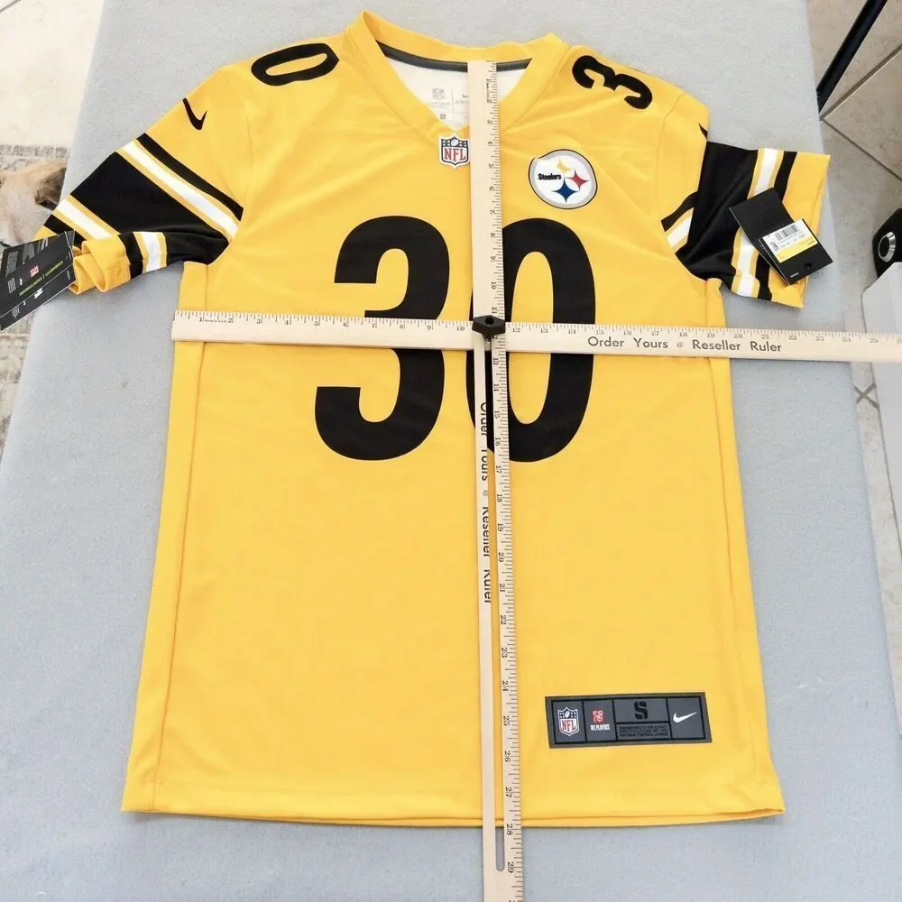 NWT Nike On Field‎ Pittsburgh Steelers James Conner Jersey Mens Small